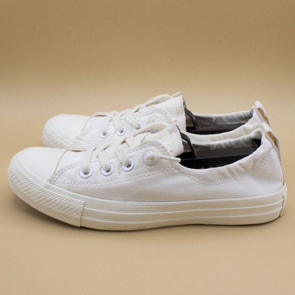 Converse All Star Cream Ivory Shoreline Shoes Women's Size 7.5 - Picture 1 of 9